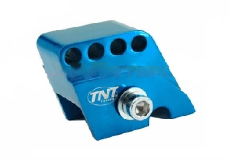 520615 rialzo ammortizzatore blu anodizzato 40mm, 4 regolazioni- piaggio