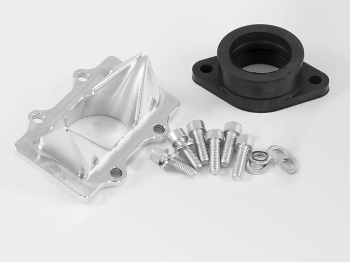 Alimentazione parz. 8.1-K4 per 70cc collettore corto e guidaflussi per carburatore Ø30mm per carter 8.1 Piaggio.
