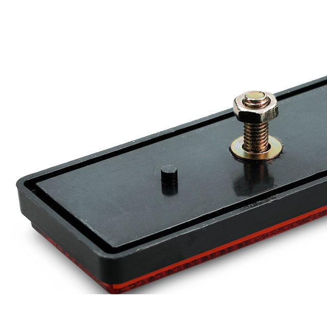 AP50LT65.000 Catadiottrico rettangolare 89x35mm CE AllPro - rosso