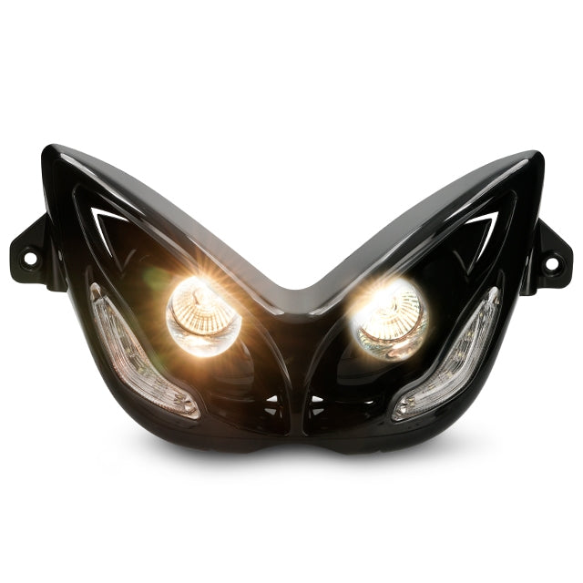 AP50OP166.LED.BK Ottica doppia LED Angel Eyes Yamaha Aerox 50 <13 AllPro