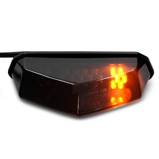 AP50RL100.UNI.BK Fanale posteriore LED con indicatori blackline AllPro