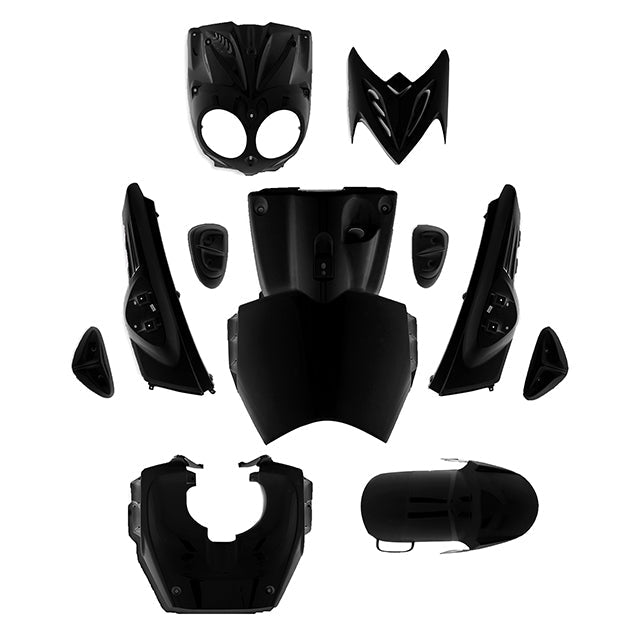 AP55BP10.144.BK Kit carena Yamaha Slider / MBK Stunt 11 pezzi AllPro