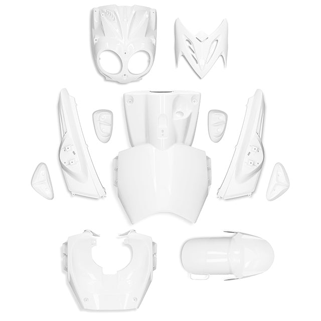 AP55BP10.144.WH Kit carena Yamaha Slider / MBK Stunt 11 pezzi AllPro