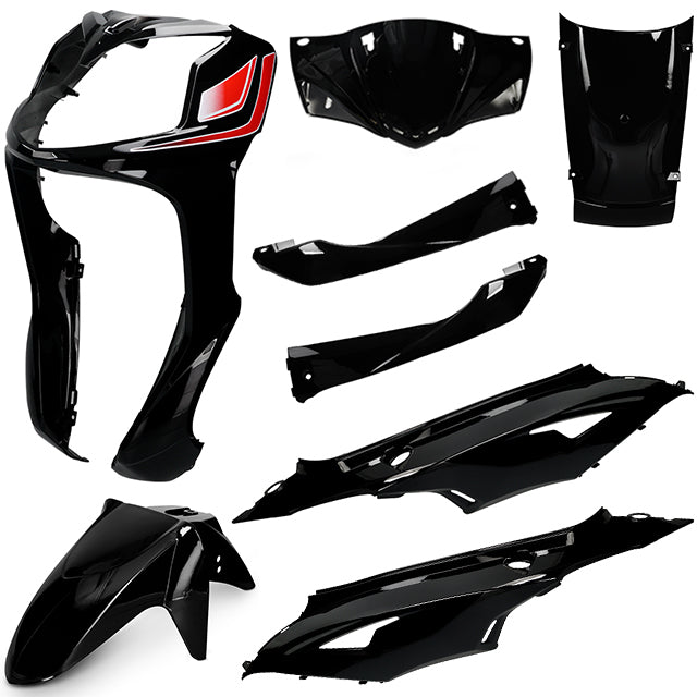 AP55BP10.400.BK Kit carena SYM Symphony SR 125cc 8 pezzi AllPro