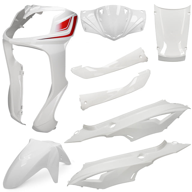 AP55BP10.400.WH Kit carena SYM Symphony SR 125cc 8 pezzi AllPro