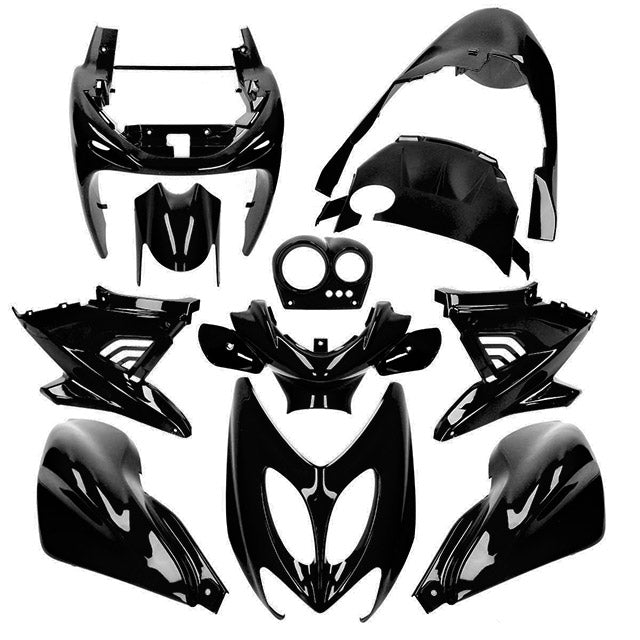 AP55BP10.900.BK Kit carena Yamaha Aerox / MBK Nitro <13 11 pezzi AllPro