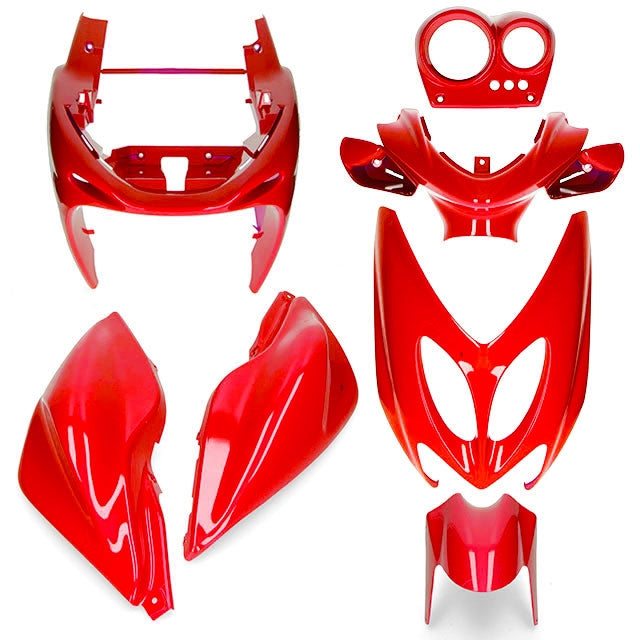 AP55BP10.900.SS.RE Kit carena Yamaha Aerox / MBK Nitro <13 7 pezzi AllPro