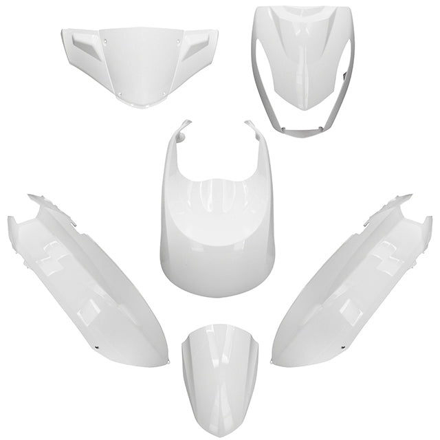 AP55BP10.929.WH Kit carena 6 pezzi Peugeot Kisbee 50/100 AllPro