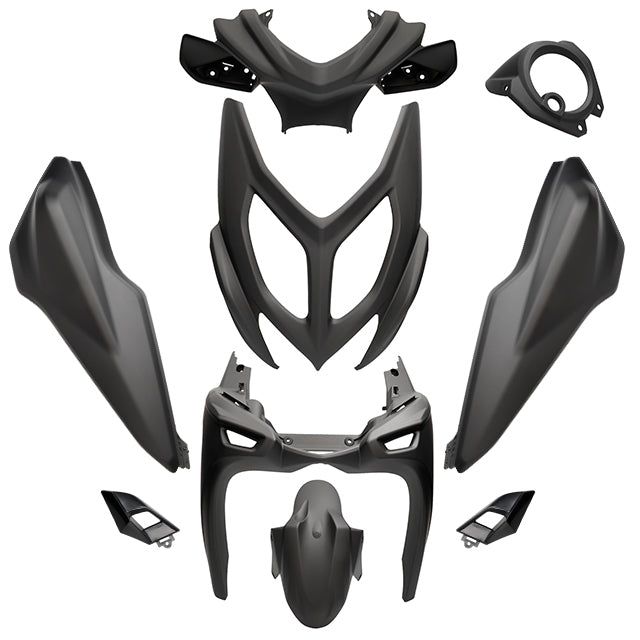 AP55BP10.951.BM Yamaha Aerox / MBK Nitro 50 >2013 Kit carena 9 pezzi AllPro