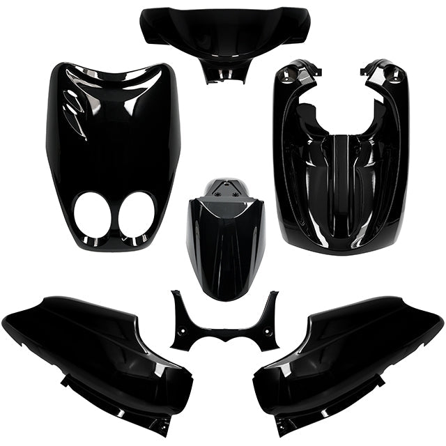 AP55BP10.958.BK Kit carena da 7 pezzi Yamaha Neo's / MBK Ovetto 97-07 AllPro