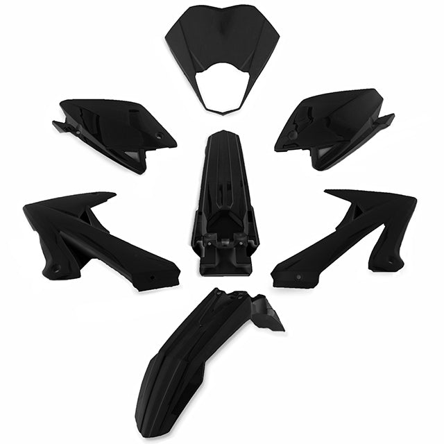 AP55BP10.975.IBK Kit carena Rieju MRT 50 in plastica iniettata 7 pezzi AllPro