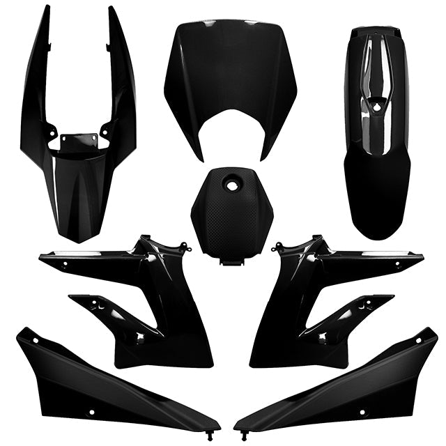 AP55BP10.984.IBK Derbi Senda DRD Racing/X-Treme 11-17 Kit carena 8 pezzi iniezione AllPro