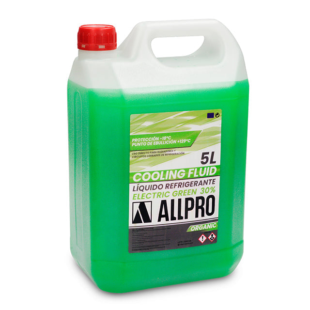 AP90AC00.CF.5 Antigelo refrigerante 30% 5L AllPro - verde