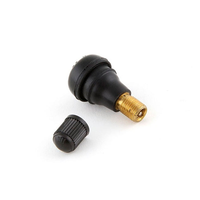AP90LT90.ST Valvola per pneumatici dritta AllPro - nera