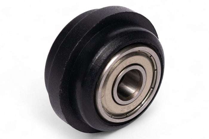 AV2035 Rullino catena universale (con cresta tipo KTM) - ø esterno 35mm, ø attacco 8mm, larghezza 19mm