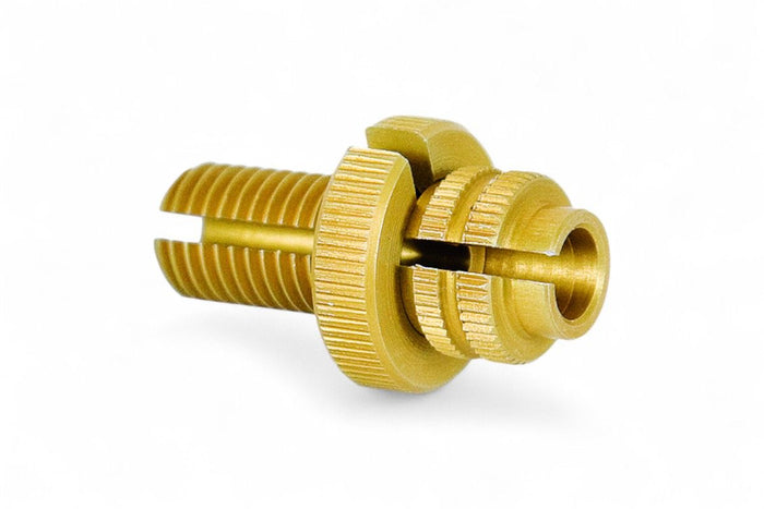 AV2227 Registro per comando gas M10 in alluminio DOMINO