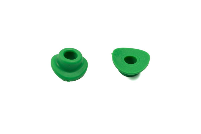 AV2314V Gommino valvola camera d'aria verde (2 pezzi)