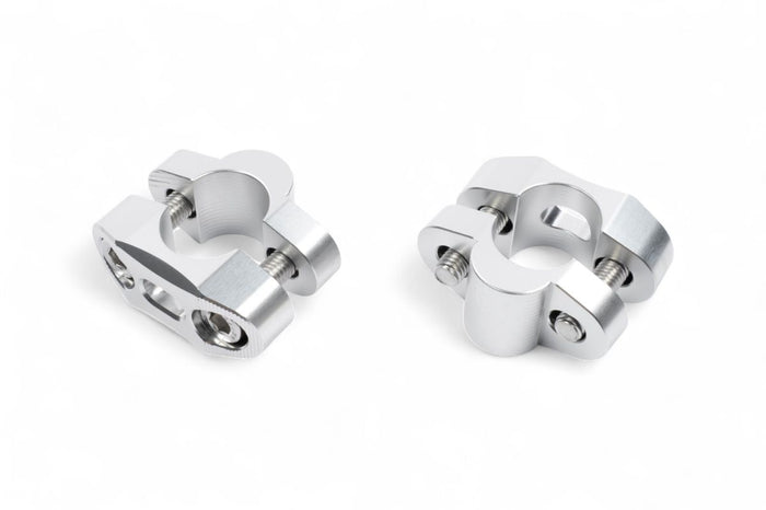 AV2338 Spessori in alluminio anodizzato da 10mm per rialzare manubri da ø 22mm