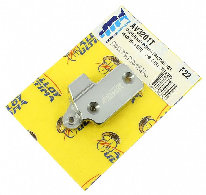 AV3201T Coperchio pompa frizione idraulica MAGURA 163 con decompressore - Titanio