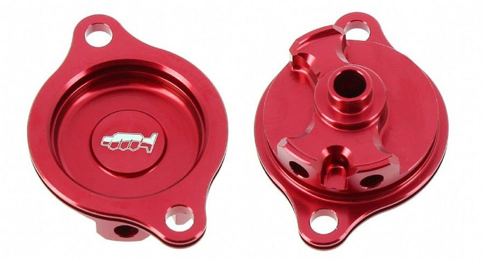 AV3282R Coperchio filtro olio - HONDA - Rosso