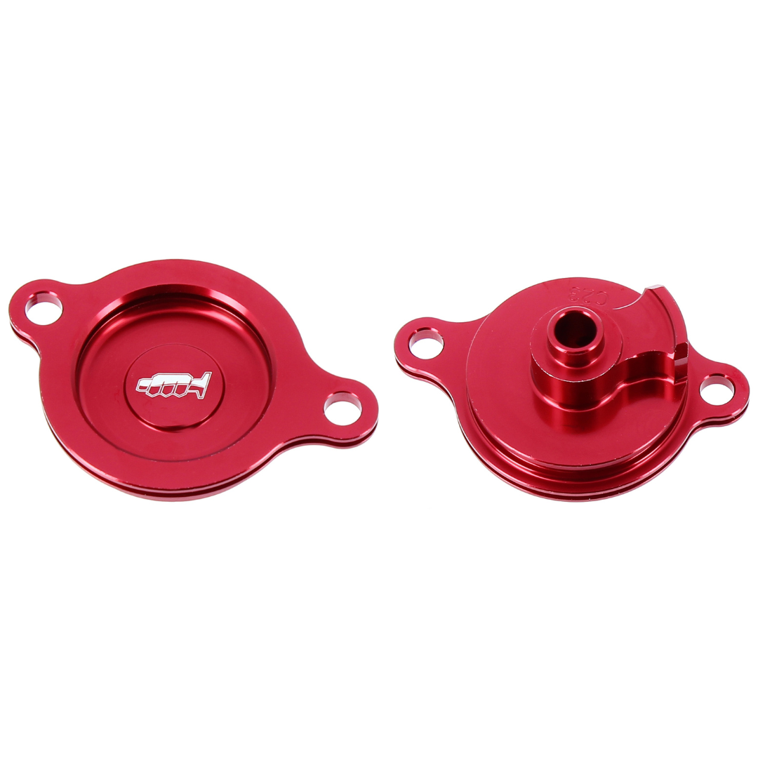 AV3292R Coperchio filtro olio - HONDA - Rosso