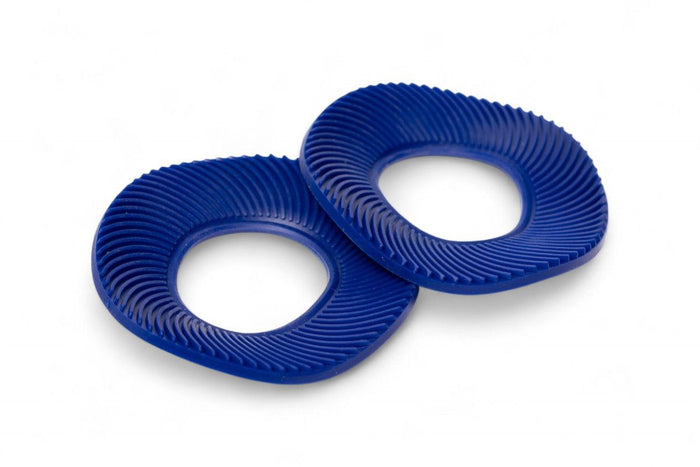 AV3412B Coppia anelli in gomma per manopole - Blu