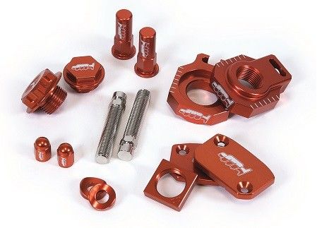 AVK015 Kit particolari in alluminio - KTM - Arancione
