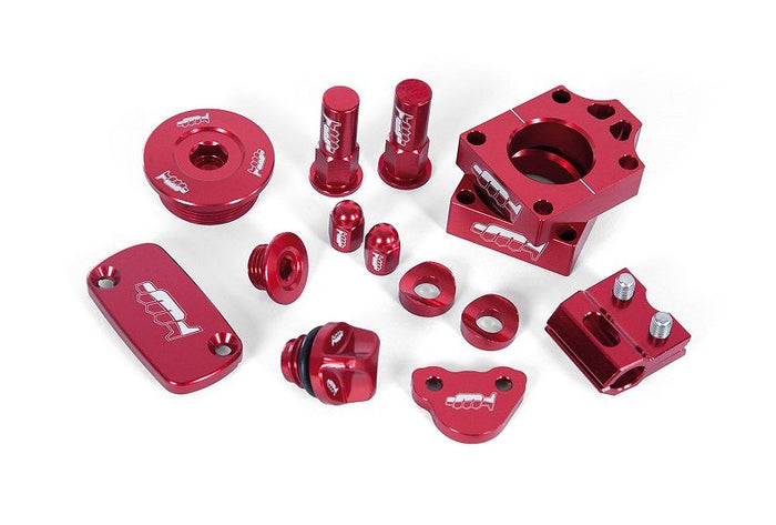 AVK019 Kit particolari in alluminio - HONDA - Rosso