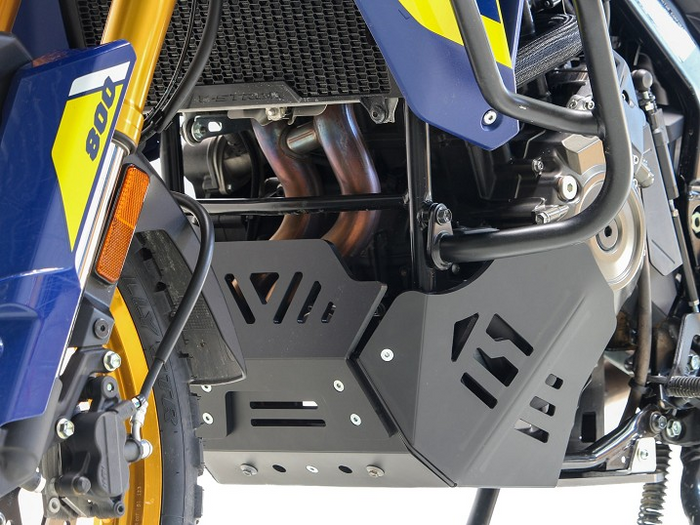 AX1704 Paramotore AXP 8mm - SUZUKI DE 800 V-Strom - Nero
