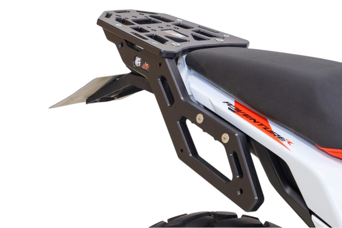AX1799 Portapacchi posteriore AXP in HDPE - KTM 390 Adventure/Enduro R - nero