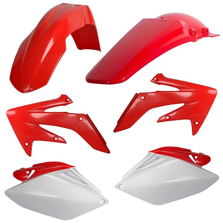 CM91189 Kit plastiche HONDA Rosso cr04/Bianco