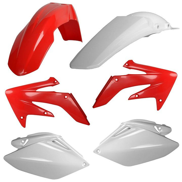 CM91190 Kit plastiche HONDA Rosso cr04/Bianco