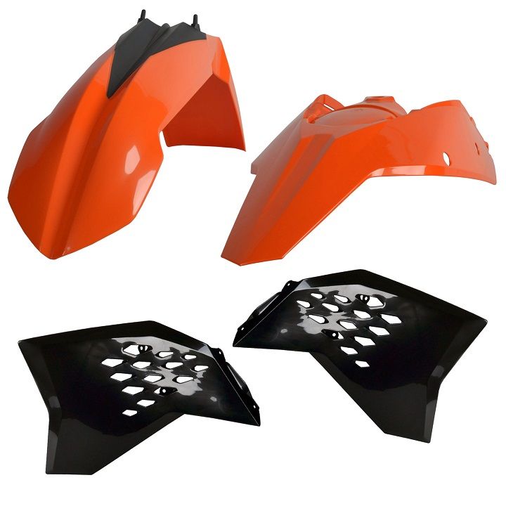 CM91223 Kit plastiche KTM Arancione/Nero