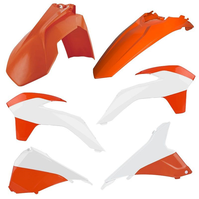 CM91226 Kit plastiche KTM Arancione/Bianco