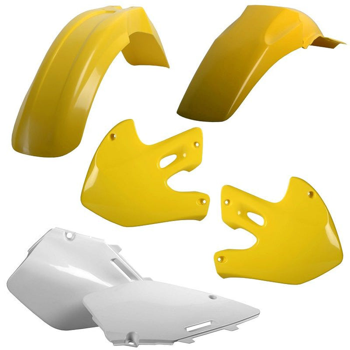 CM91267 Kit plastiche SUZUKI Giallo rm01/Bianco
