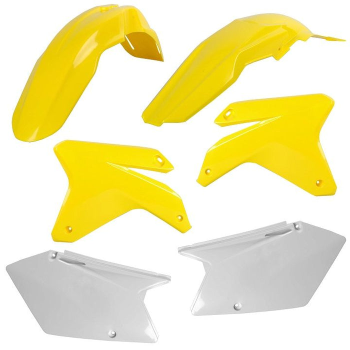 CM91273 Kit plastiche SUZUKI Giallo rm01/Bianco