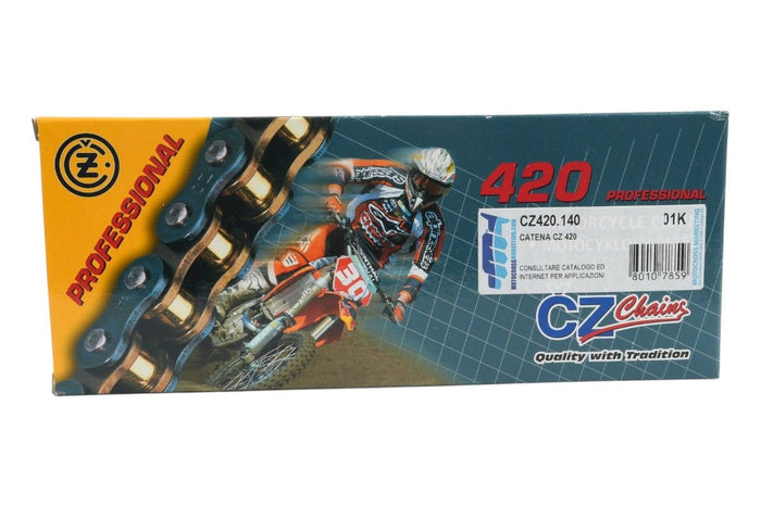 CZ420.140 Catena CZ 420 - 140 maglie - Nero