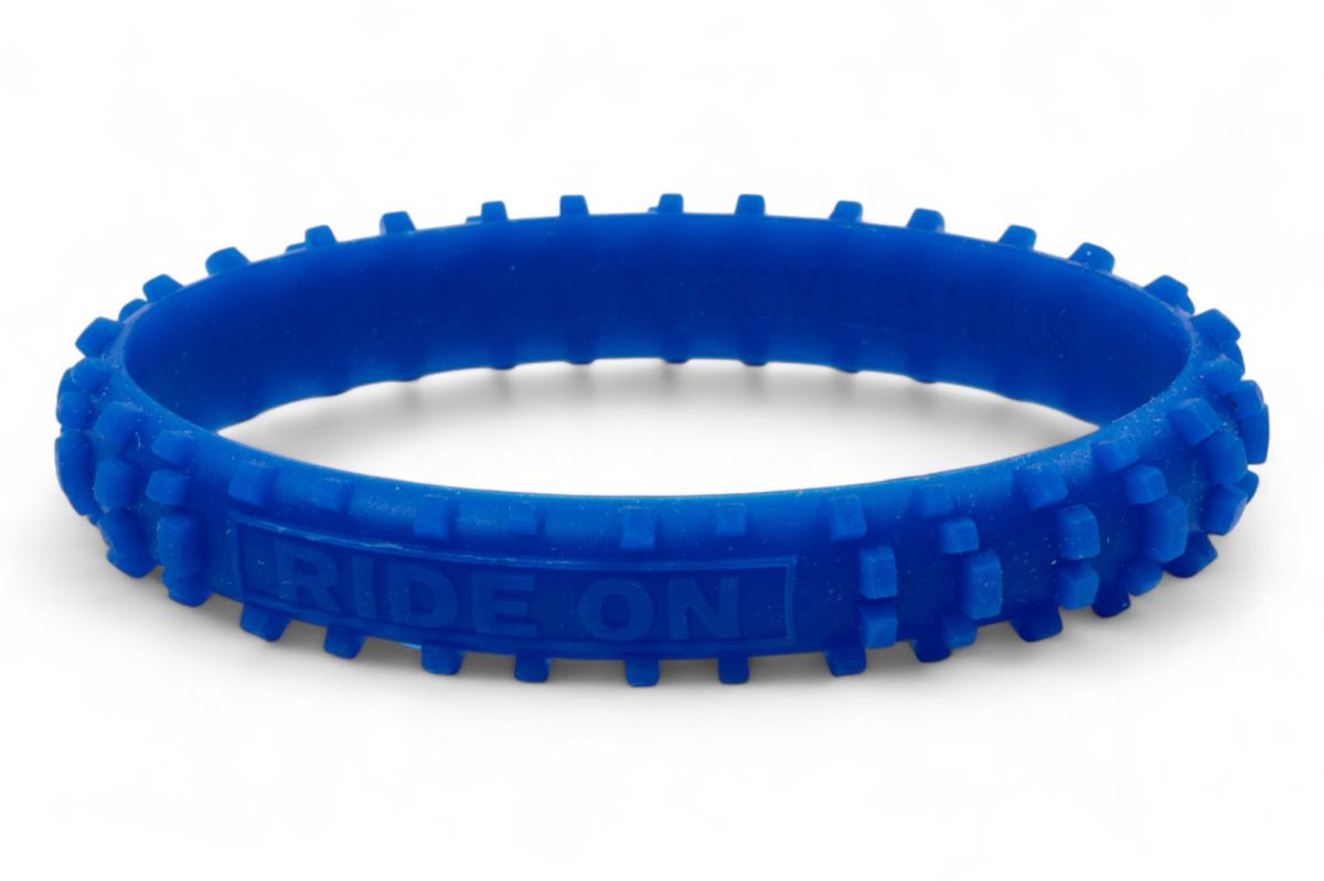 DBM04 Braccialetto Dirtboy MX - Blu, ø 196mm
