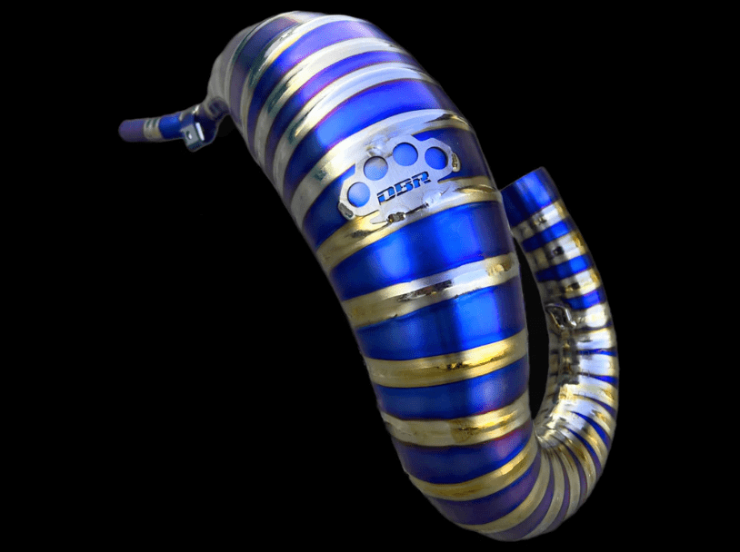marmitta dbr blue titanium 125cc-150cc per ktm exc 2004-2016