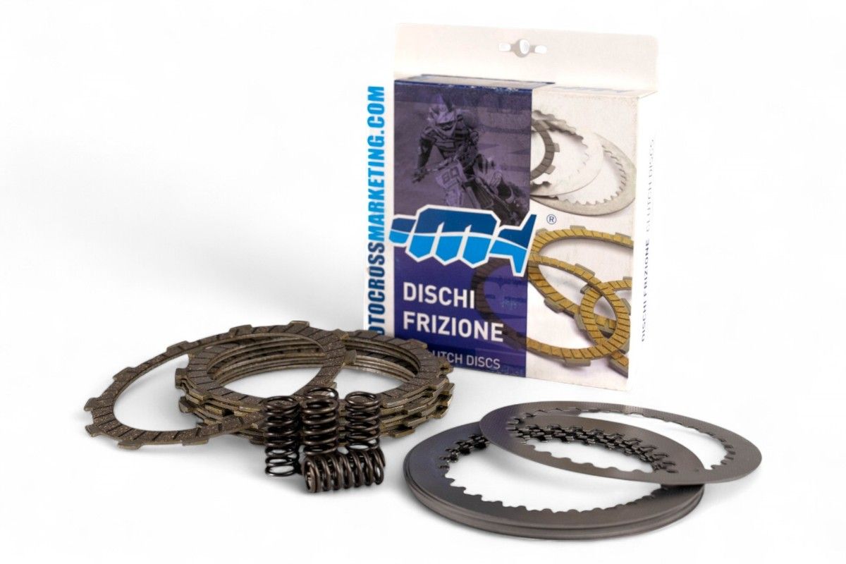 DFK1002 Kit completo dischi frizione, interdischi e molle CR 125 86-99