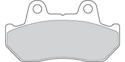 DP104 Pastiglie freno anteriori DP BRAKES