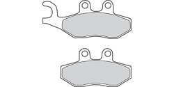 GF892 Pastiglie freno GOOD FREN semisinterizzata