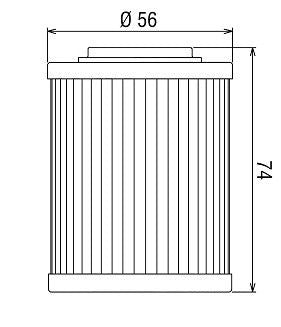 HF152 Filtro olio HI-FLO - APRILIA