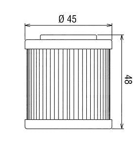 HF154 Filtro olio HI-FLO - HUSQVARNA