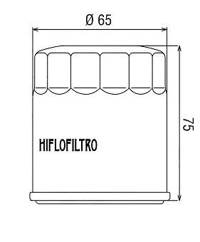 HF156 Filtro olio HI-FLO - KTM 640 DUKE 99-06