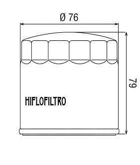 HF163 Filtro olio HI-FLO - BMW