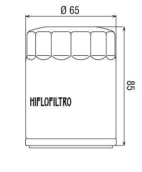 HF198 Filtro olio HI-FLO - POLARIS