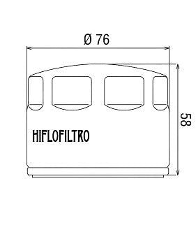 HF565 Filtro olio HI-FLO - APRILIA