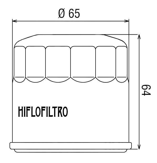 HF951 Filtro olio HI-FLO - HONDA YAMAHA