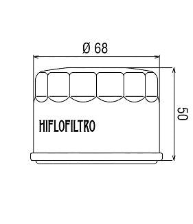 HF985 Filtro olio HI-FLO - KYMCO YAMAHA